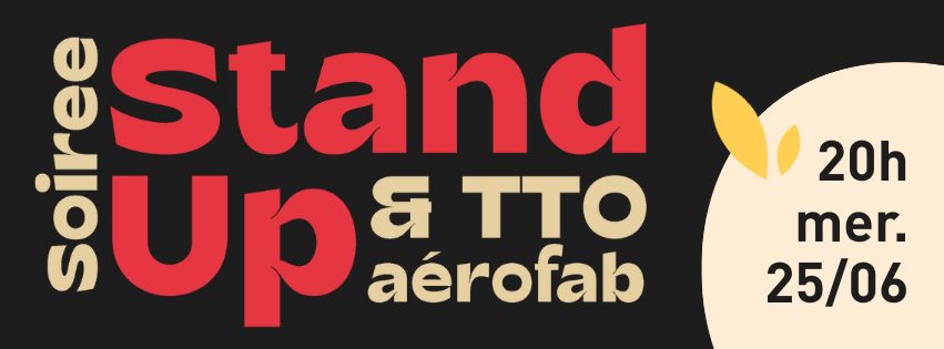 Soirée Stand Up et bières Aérofab
